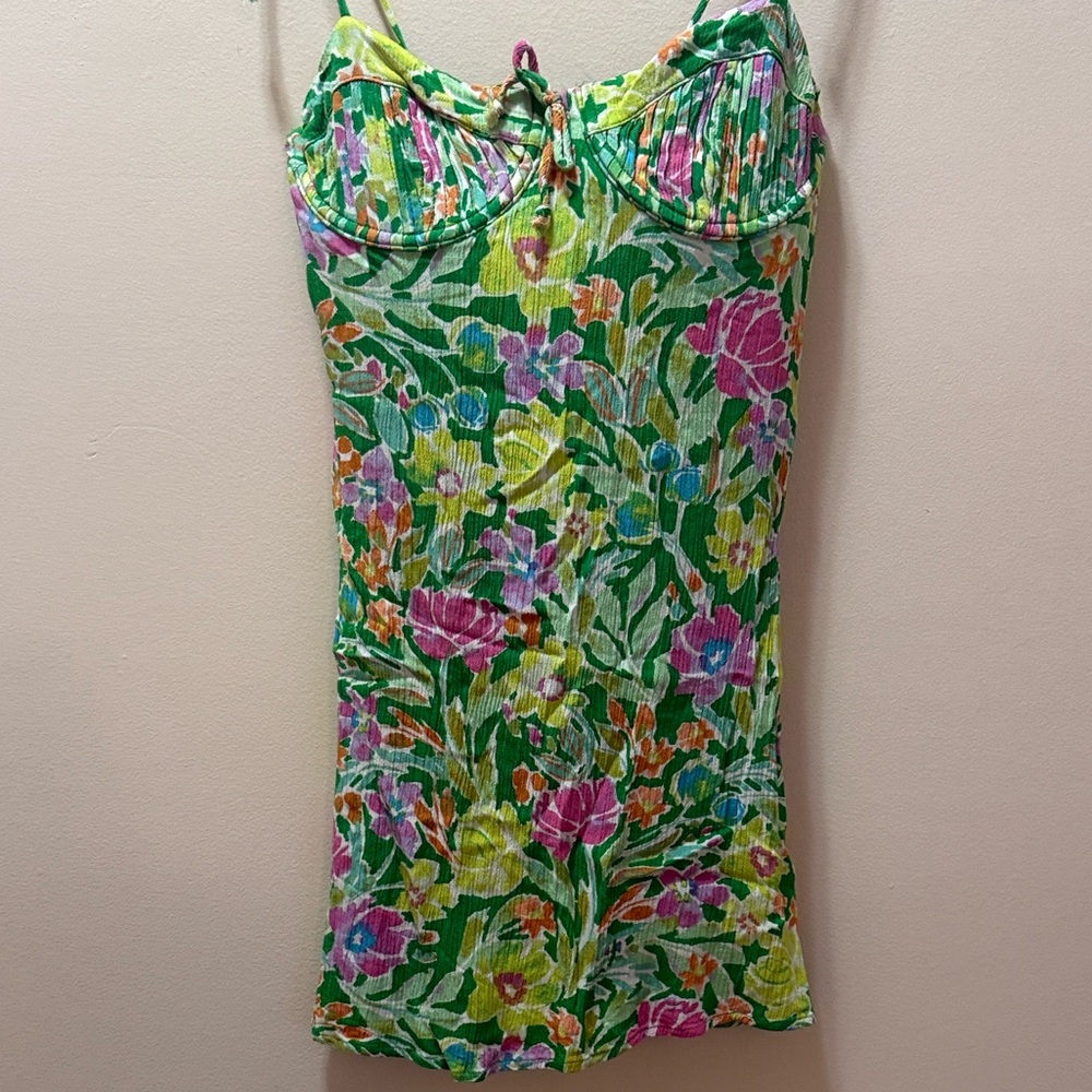 Sky to Moon Floral Shift Dress
